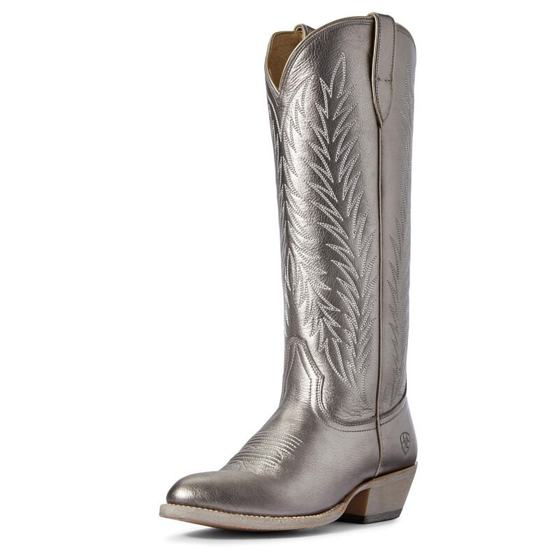 Ariat Legacy Two Step Gümüş Metal Western Csizma Bayan (38782-710)